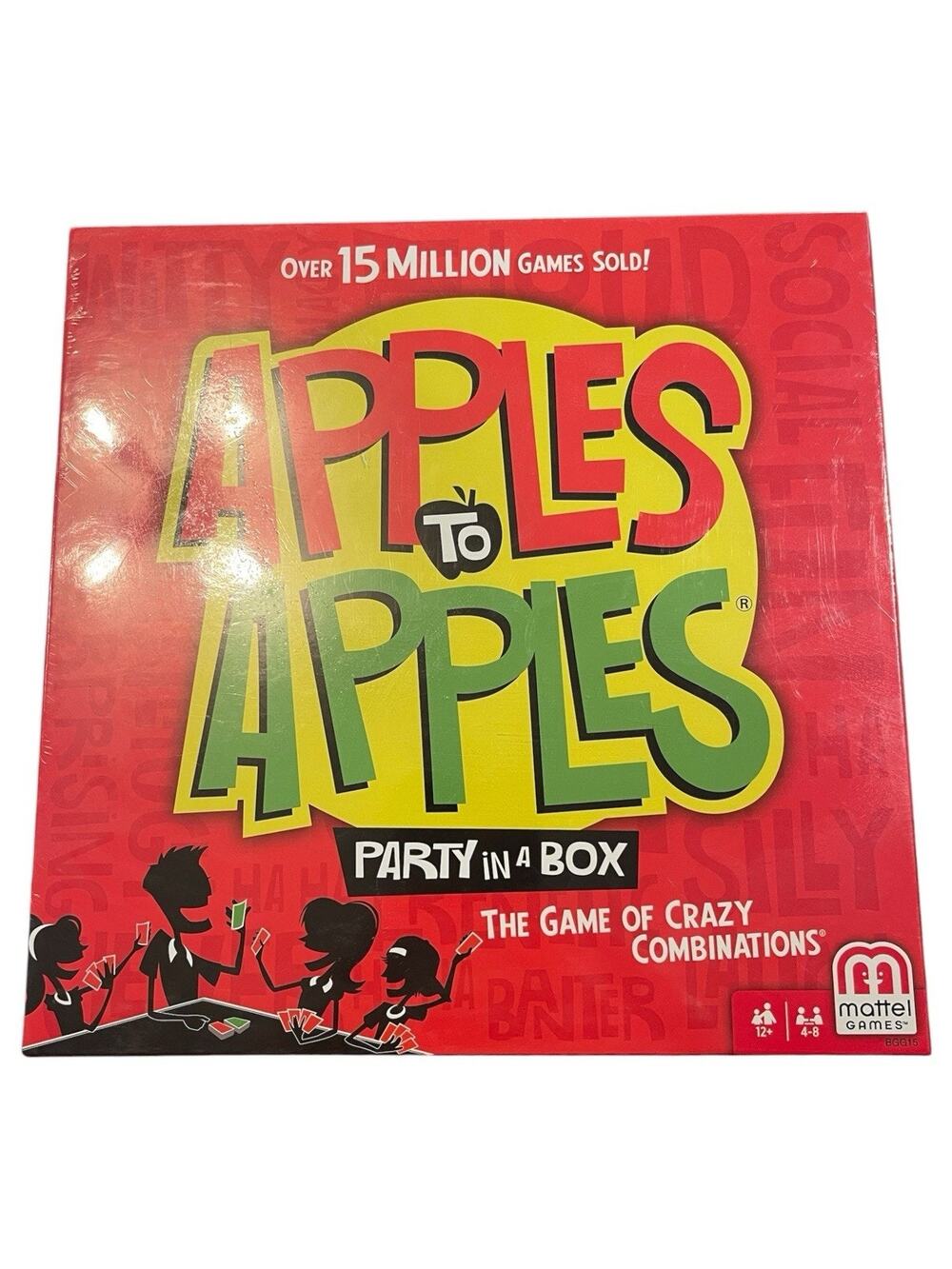Mattel Apples to Apples Party in a Box Card Game NEW SEALED